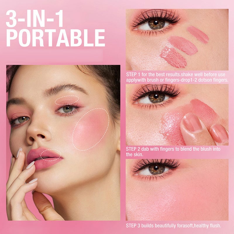 💥Cooling Water Jelly Lip Stain Cheek Stain