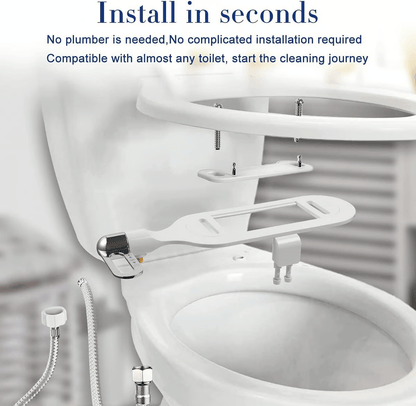 Smart Toilet Flusher(Hot and cold temperatures can be adjusted freely)