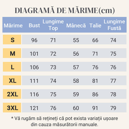 Two-Piece Set: Long Sleeve Top and Tulle Skirt for Women