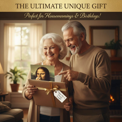 Interesting Mona Lisa art imitation oil painting wall decoration