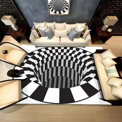 Hypnotic Spiral Mat marnetic