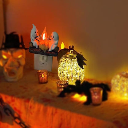🔥🔥 Hot Selling Now &  Ghost Campfire Flickering Nightlight✨🔥👻