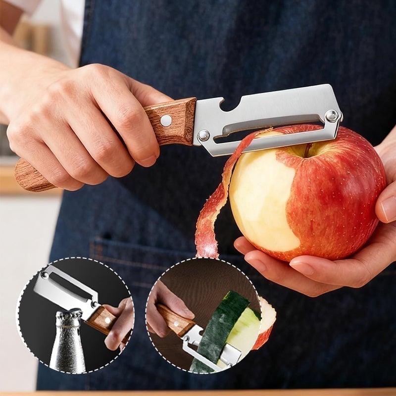 TitanSlice Peeler — Effortless Razor-Thin Peels That Make Kitchen Prep a Breeze
