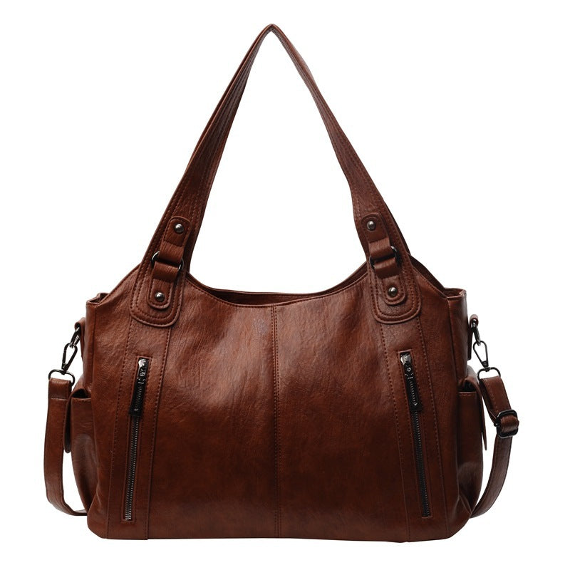 LuxeCarry™ - Leather Handbag