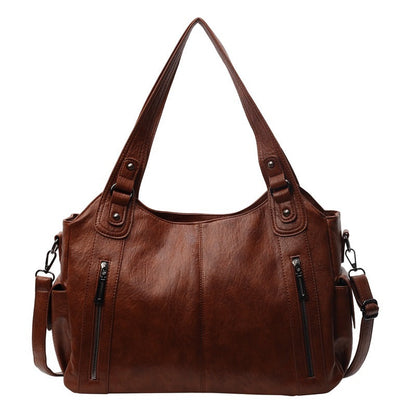 LuxeCarry™ - Leather Handbag