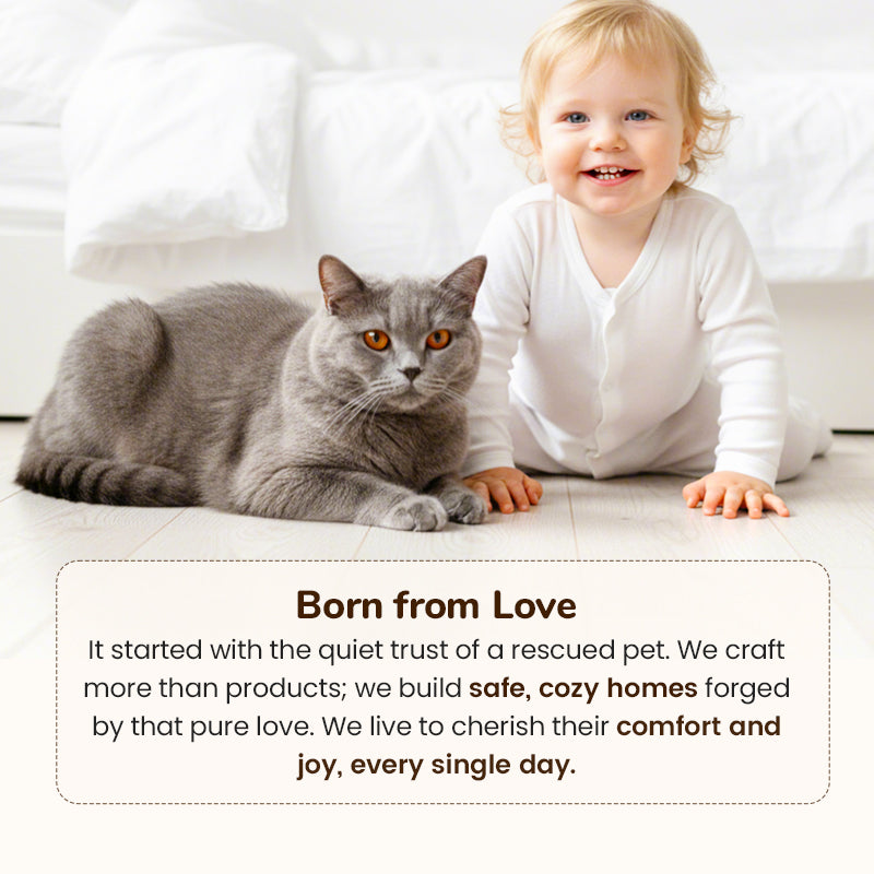 💥HOT SALE 50% OFF🐾Winter Warm Pet Cave Bed