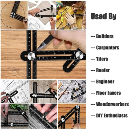 12-fold Multi Angle Measuring Ruler