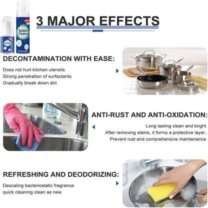 1+1 FREE | Foam Cleaner™ Eliminate Grease Build-Up Quickly and Easily