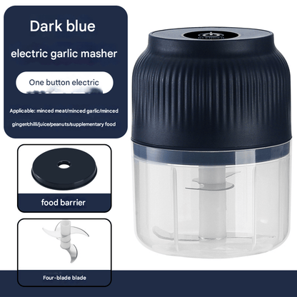 Maviglow™ – Cordless One-Button Mini Electric Garlic Chopper & Food Mincer 