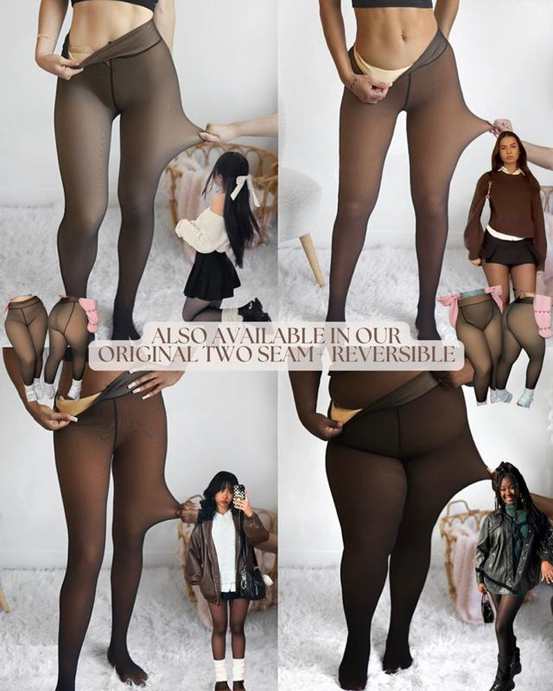FleeceVeil - Skin-Effect Sculpting Tights