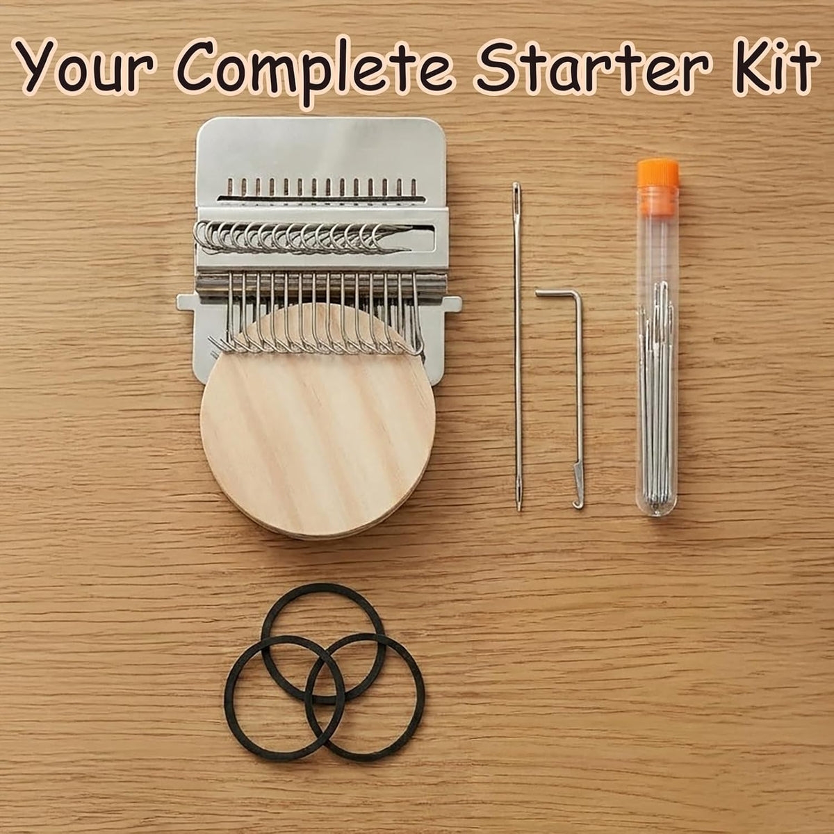 AWINQQY PatchMaker 2.0 Darning Loom Weaving Tool Kit