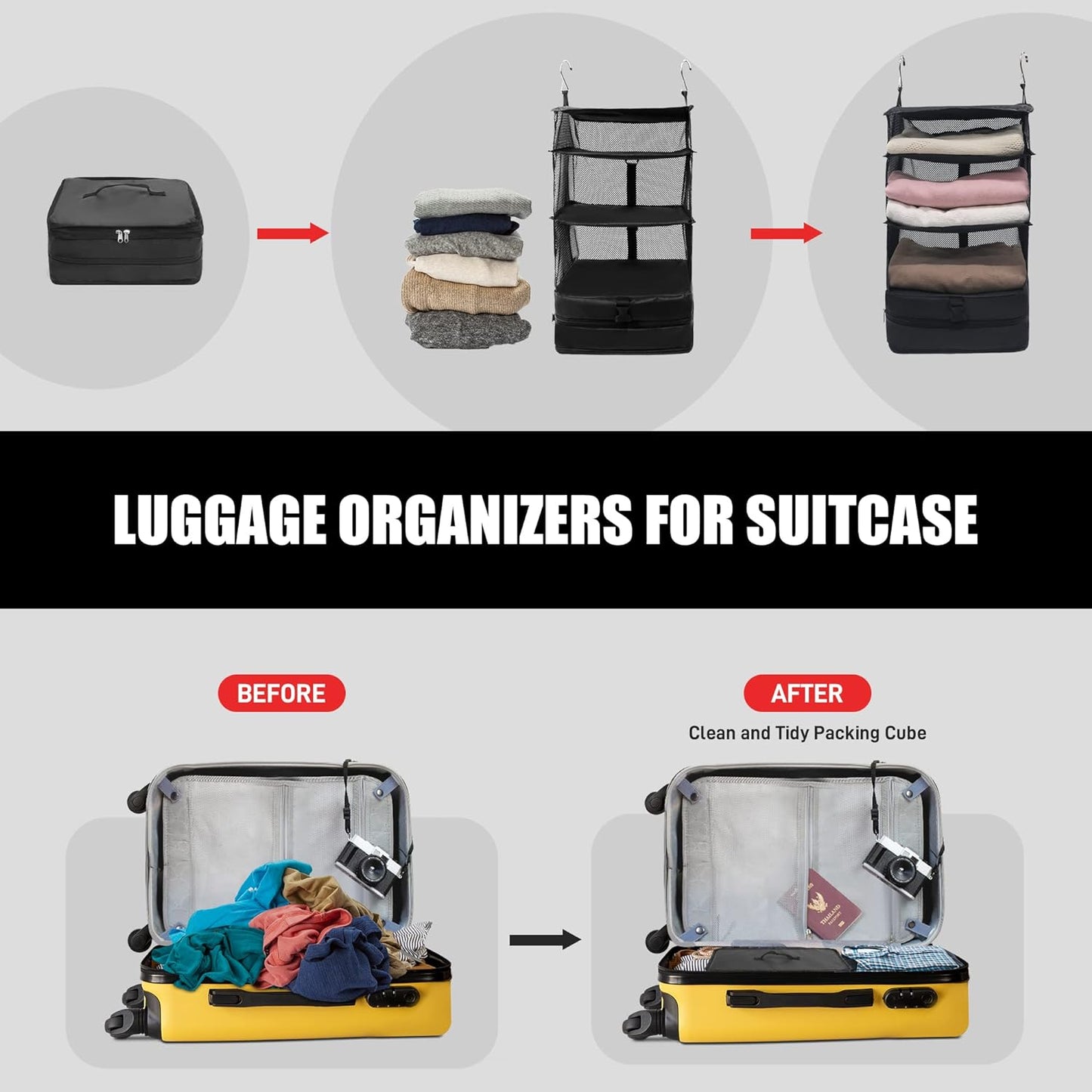 AeroTrek™ Travel Organizer — Pack Perfectly, Travel Light, Make Every Trip Stress-Free