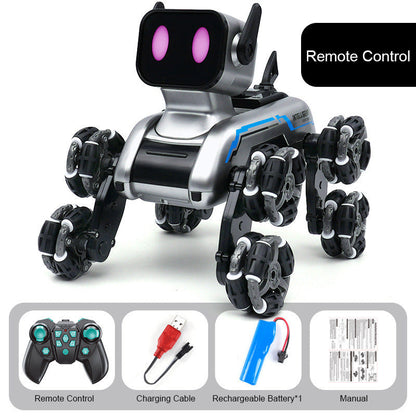 Rylo Stunt Dog Car — Gesture-Controlled Remote Toy with LED Lights
