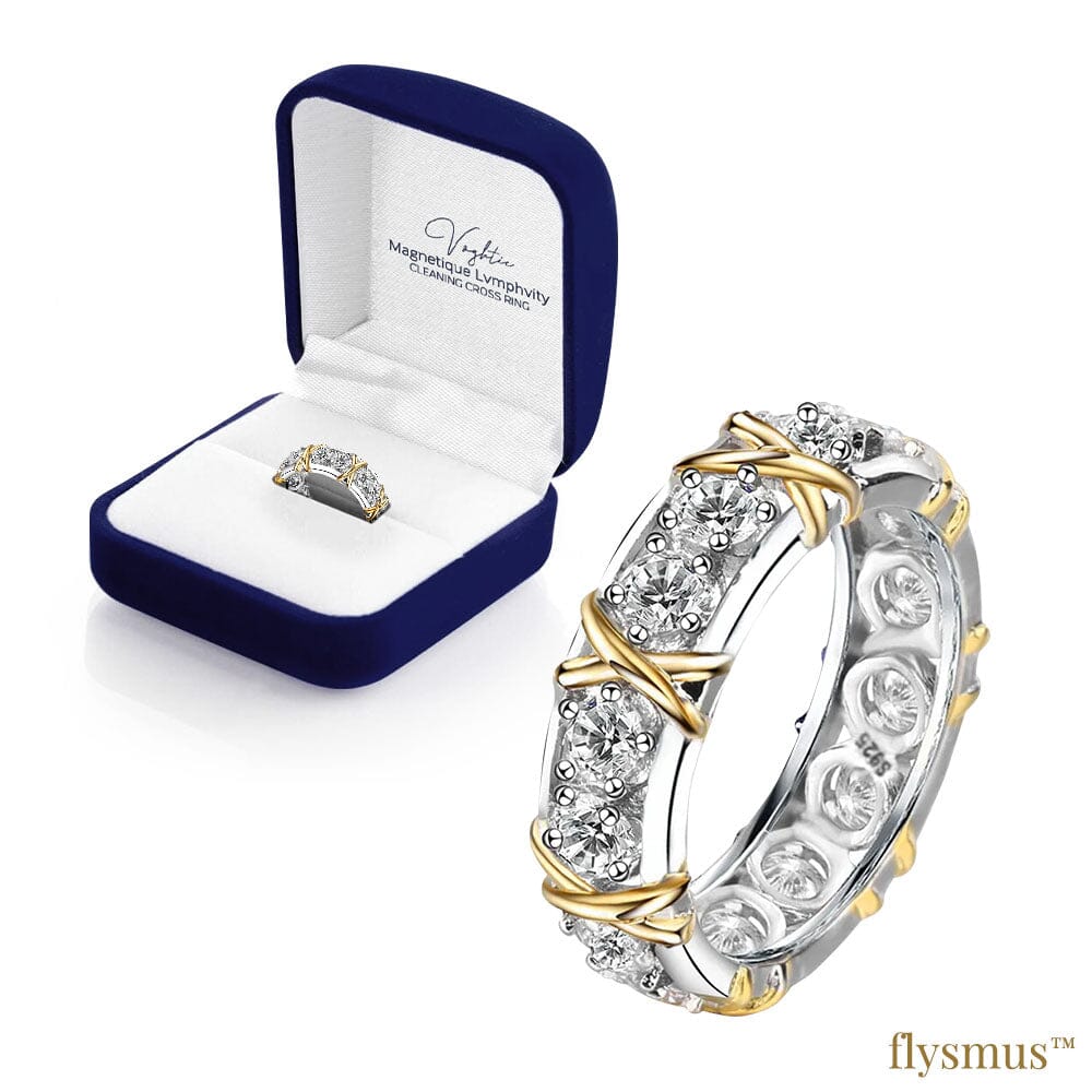 flysmus™ - Voghtic Magnetique Lvmphvity Cleaning Cross Ring