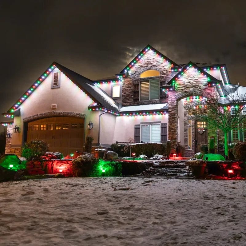 Glizm Outdoor Holiday Lighting 12$ TODAY ONLY