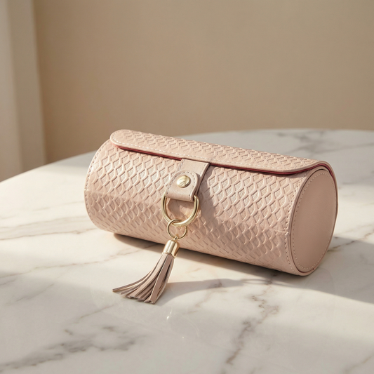 Velora™ – 3 Tier Travel Jewelry Roll