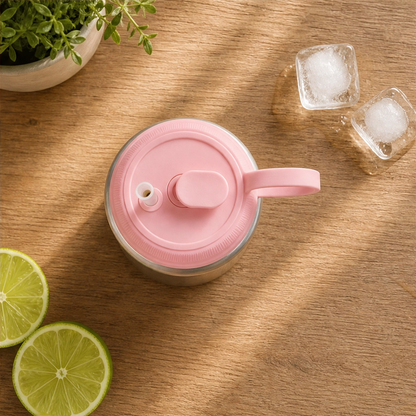 Maviglow™ – Spill-Proof Silicone Can Lid with Built-In Straw