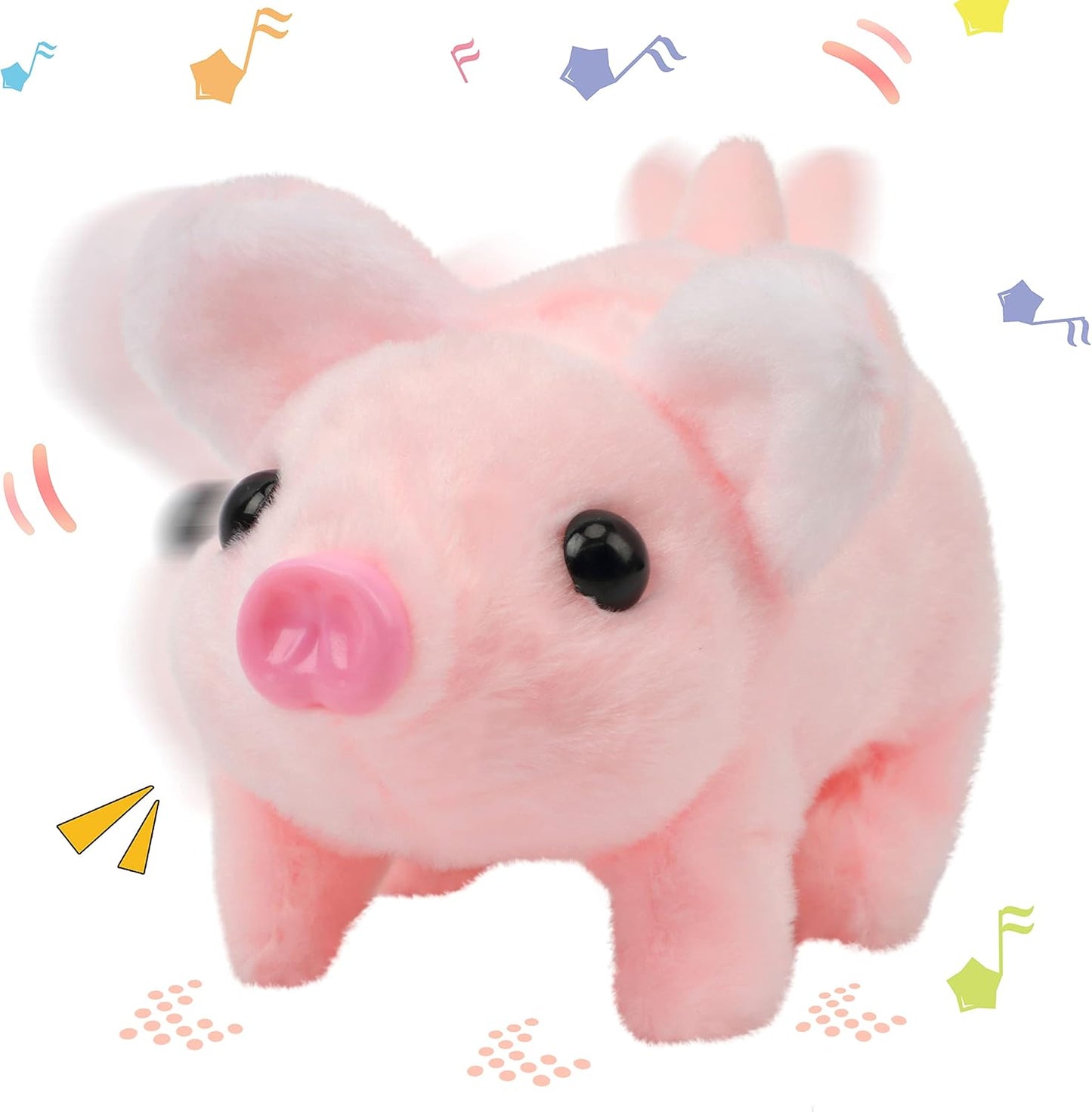 🔥LAST DAY 49% OFF 🎅Christmas Special Offer-Original Electric Pig Realistic Toy-🎁The finest gift