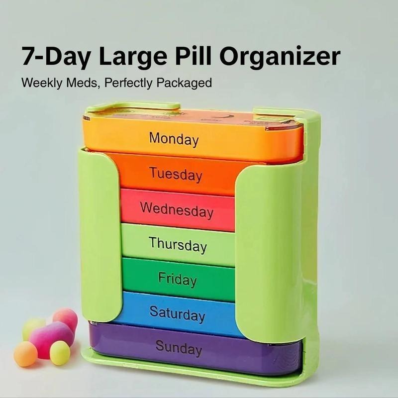 DailyDose™ | Weekly pill dispenser – Clearly organised & reliable for everyday life