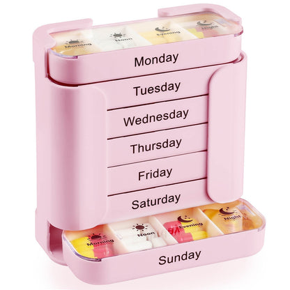 DailyDose™ | Weekly pill dispenser – Clearly organised & reliable for everyday life