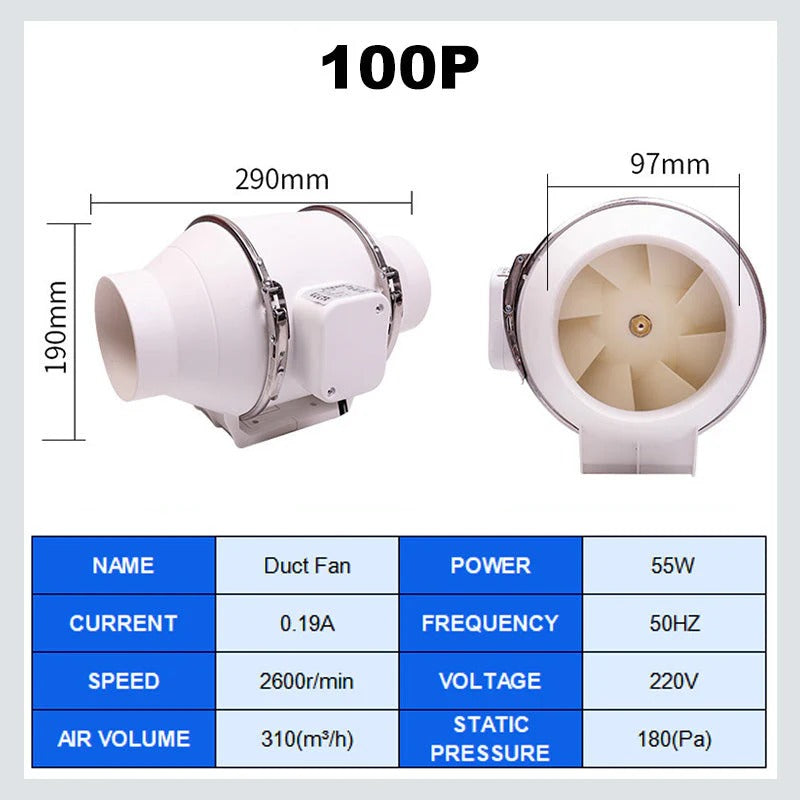 AeroForce – High-Pressure Duct Fan
