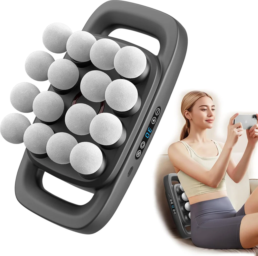 OctoRelief™ 16-Head Massage Gun