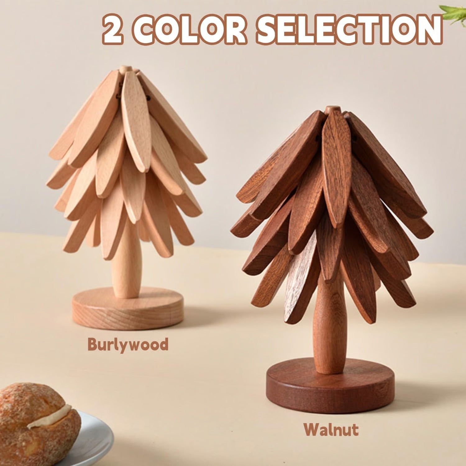 Artistic Walnut Tree Table Mat