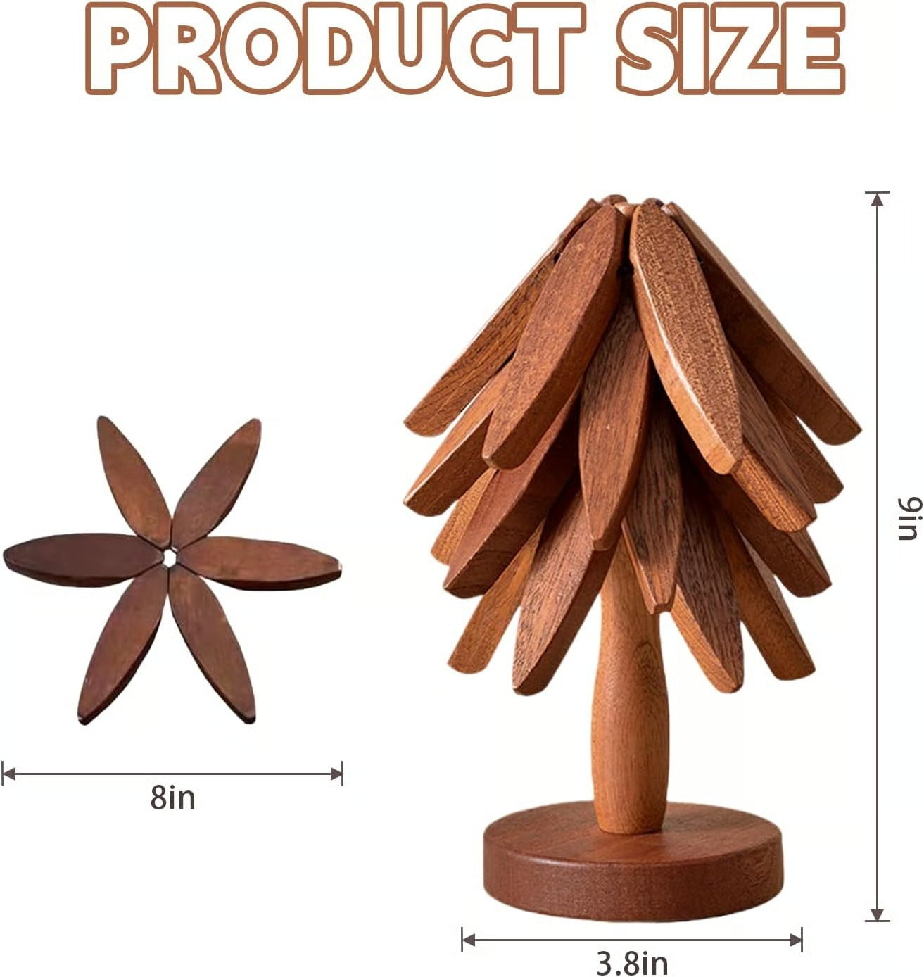 Artistic Walnut Tree Table Mat