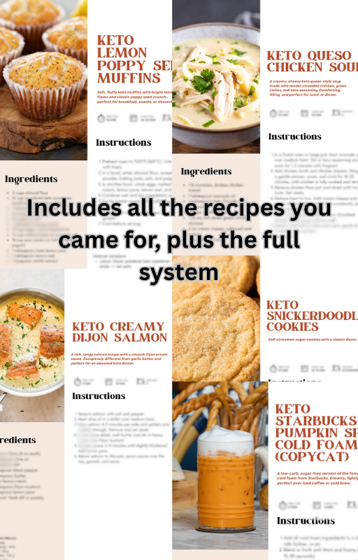 Keto Done Right™ Digital Bundle eBook