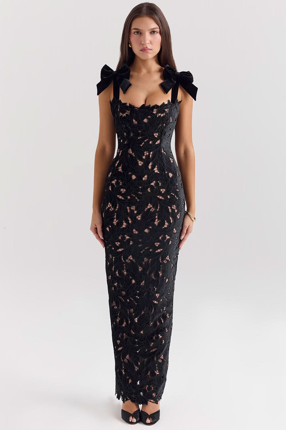 Milena Maxi Dress - Black