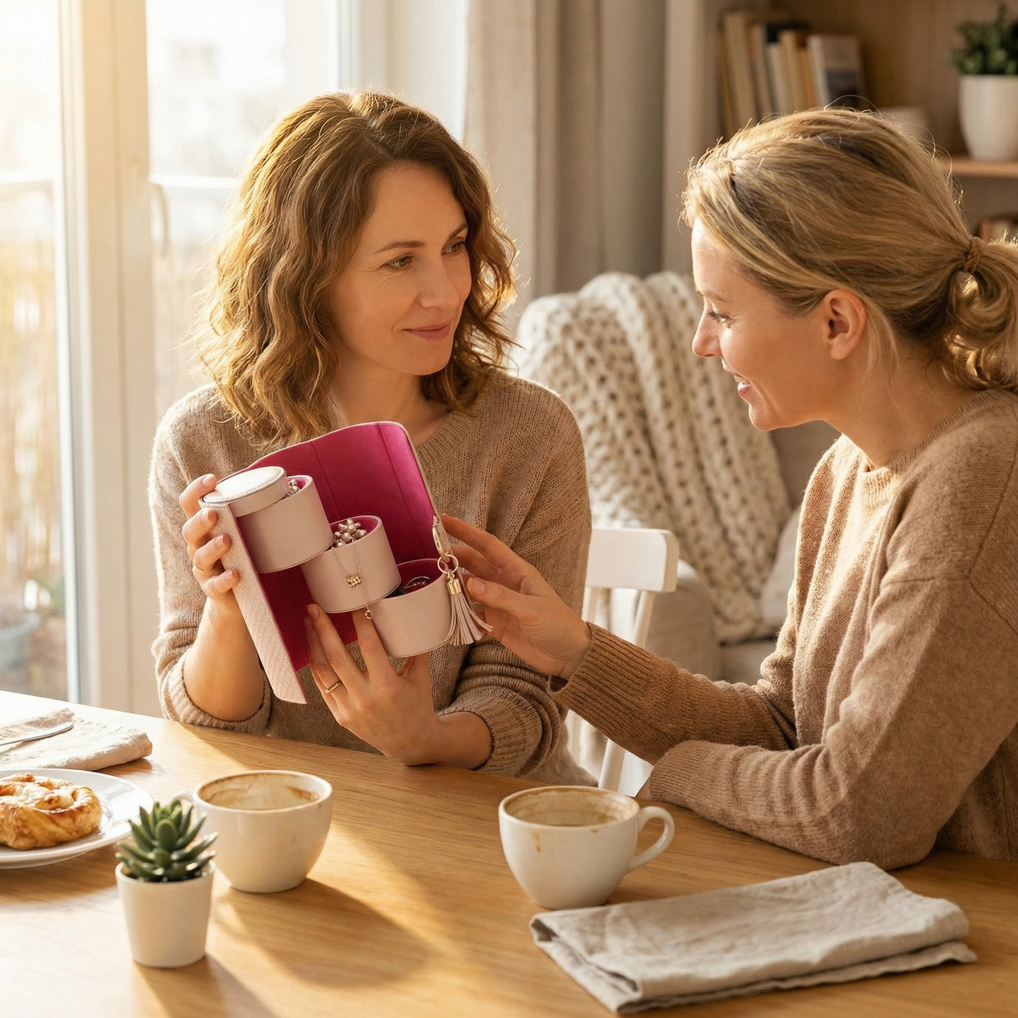 Velora™ – 3 Tier Travel Jewelry Roll