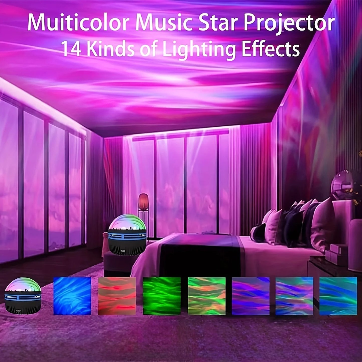 Aurora Borealis Starry Sky Projector