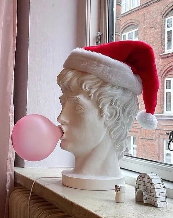 Naughty David Popping Gum Modern Designer Table Lamp - Cute Funny Decorative Bedside Lamp - Naughty David Popping Gum Table Lamp - INSPECIAL HOME