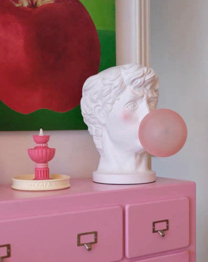 Naughty David Popping Gum Modern Designer Table Lamp - Cute Funny Decorative Bedside Lamp - Naughty David Popping Gum Table Lamp - INSPECIAL HOME