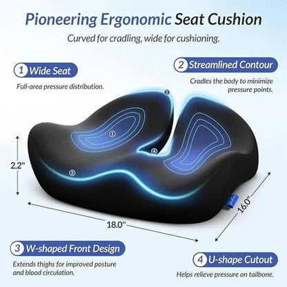 Premium foam seat cushion