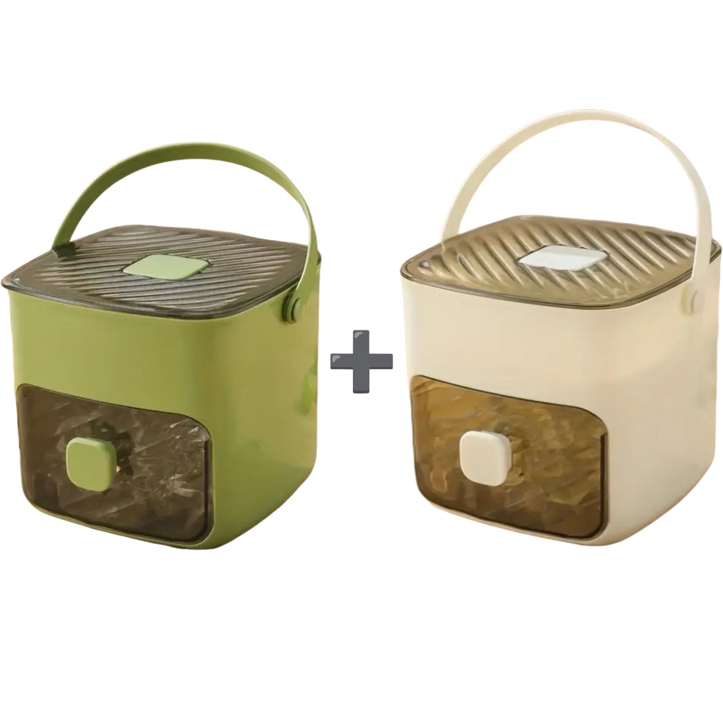 ☀️Summer Hot Sale 50%OFF🧊Portable Ice Maker with Lid and Storage Box