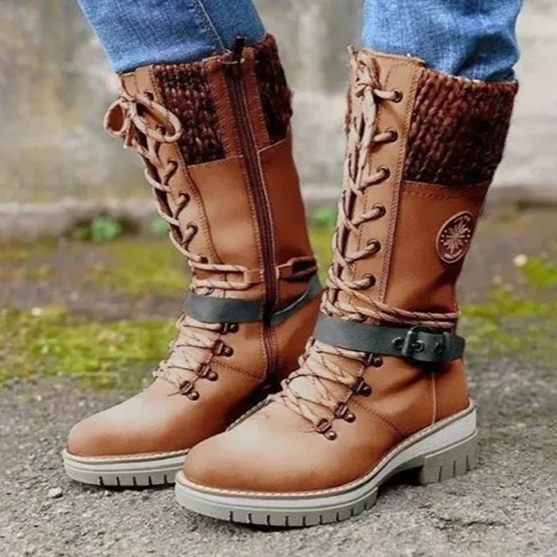 🔥Hot Sale🔥Women's Waterproof Knee Snow Boots