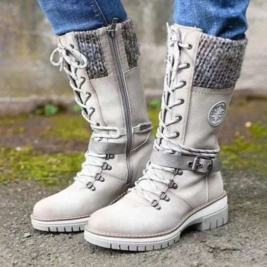 🔥Hot Sale🔥Women's Waterproof Knee Snow Boots