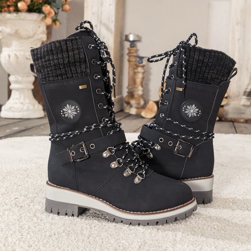 🔥Hot Sale🔥Women's Waterproof Knee Snow Boots