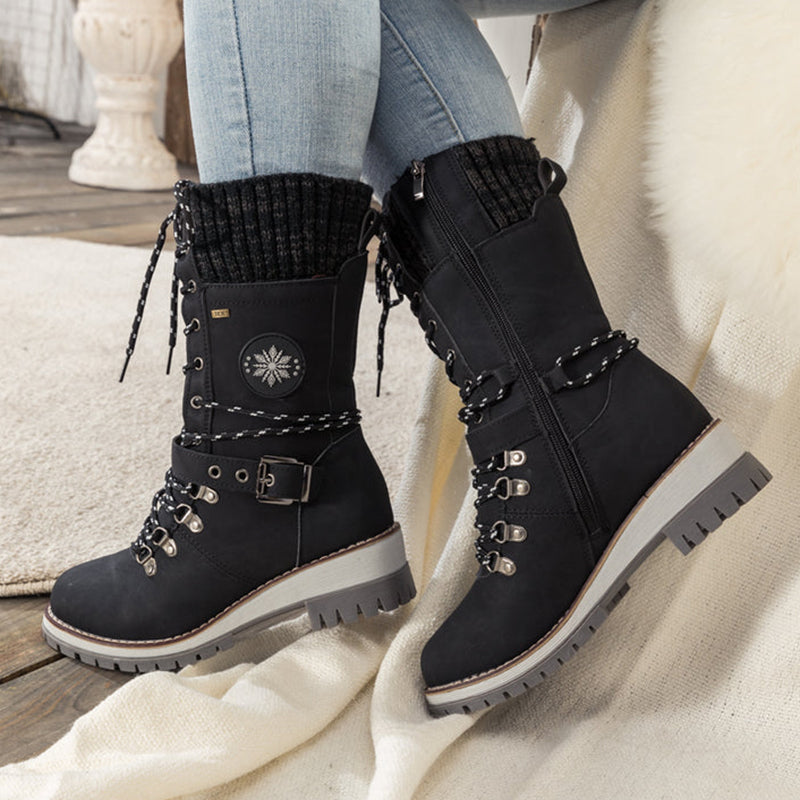 🔥Hot Sale🔥Women's Waterproof Knee Snow Boots