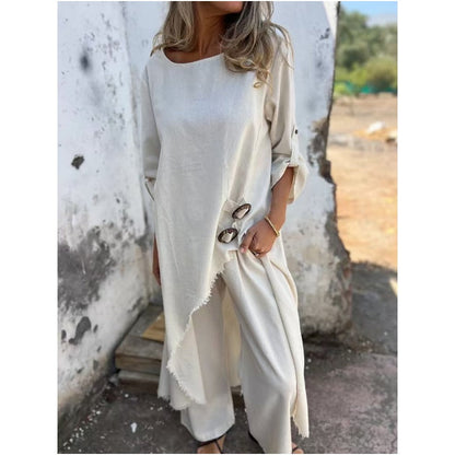🎉2025 Women's Irregular Dress and Loose Fit Pants