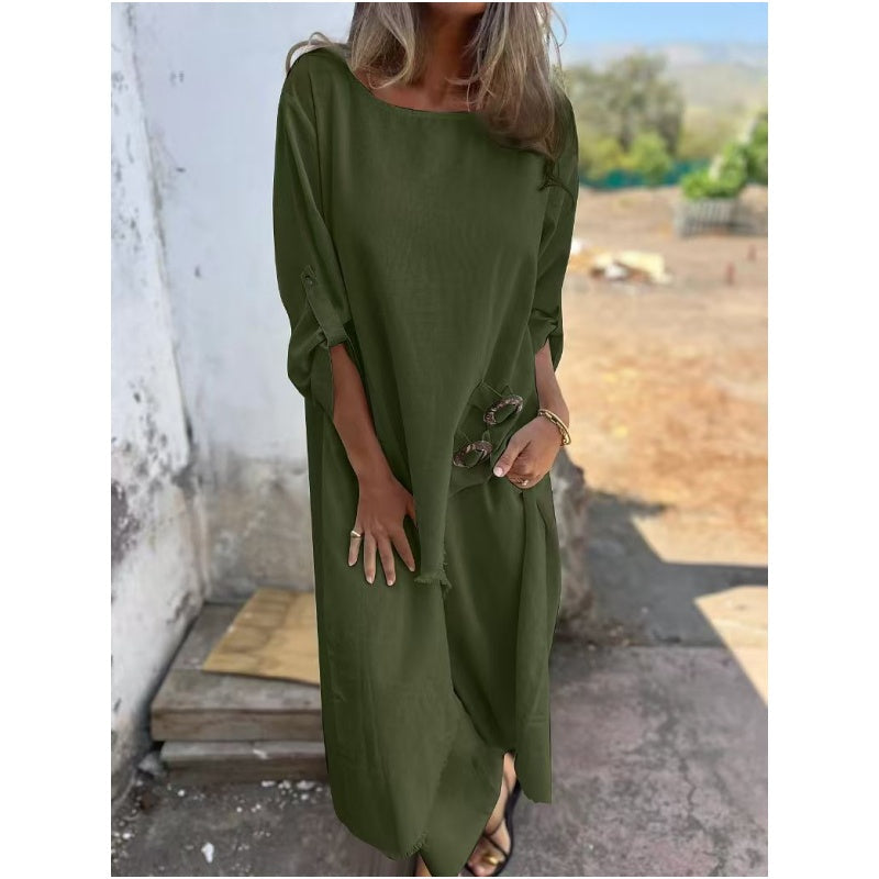 🎉2025 Women's Irregular Dress and Loose Fit Pants