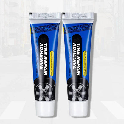 Two tubes of tire repair adhesive, waterproof sealant, premium auto tool from clarioy