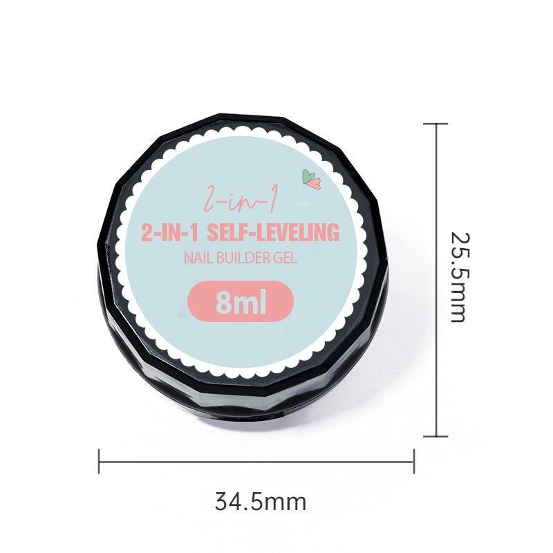 2-in-1 Self-Leveling Nail Builder Gel