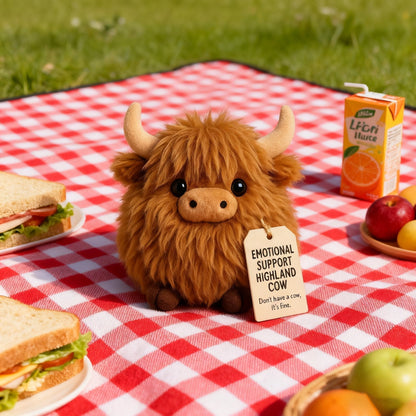 HuggyHorn - Emotional Support Highland Cow
