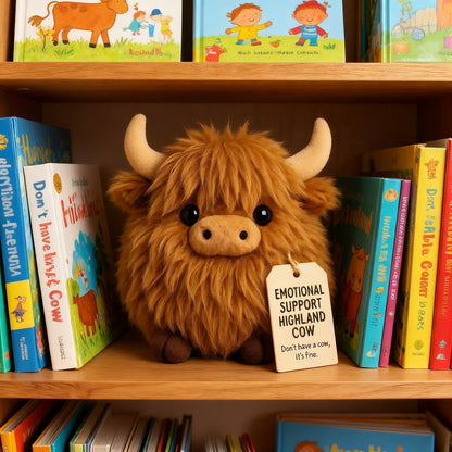 HuggyHorn - Emotional Support Highland Cow