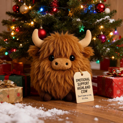 HuggyHorn - Emotional Support Highland Cow