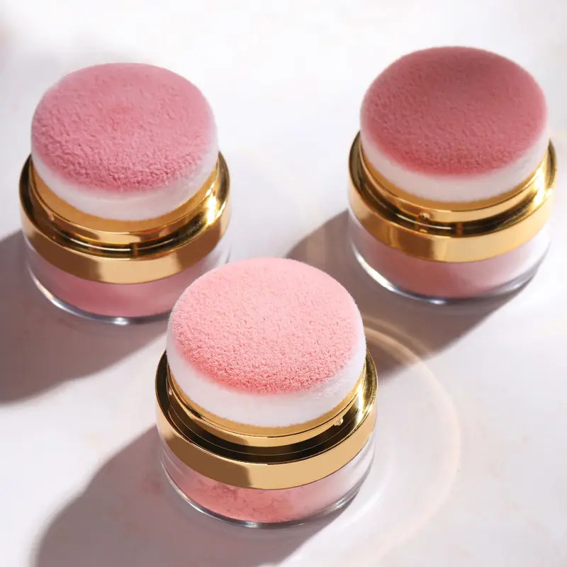 The AuraBlush Puff Stick — Portable Powder with Integrated Applicator + 50% OFF