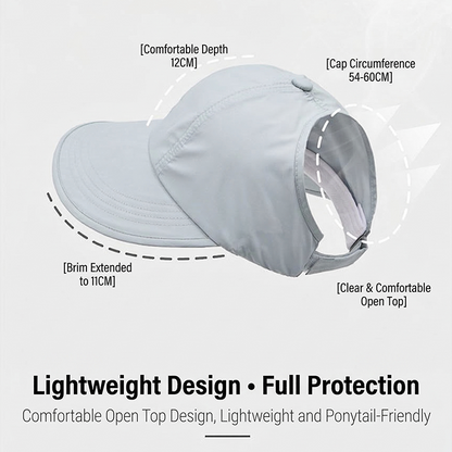 🧢 50% OFF NOW! ☀️ Women's Wide-Brim Sun Hat – UV Protection, Quick-Dry Fabric & Breathable Comfort 🌊