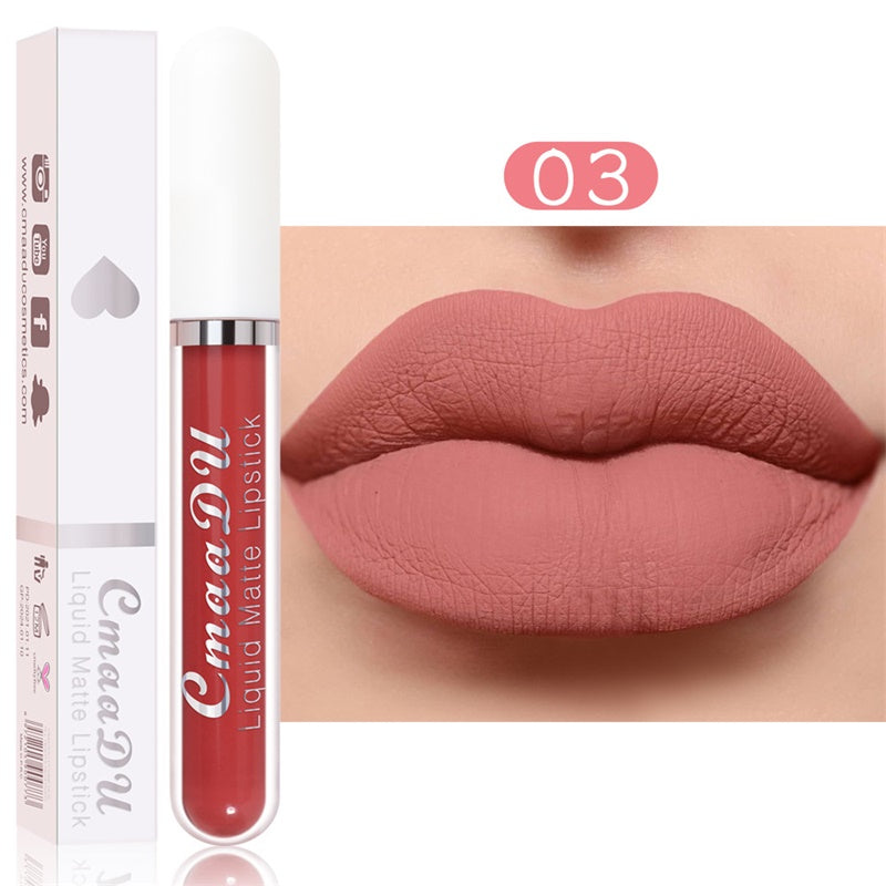 The AuraVelvet Liquid Lipstick Set — 18 Colors of Waterproof Matte Perfection + 50% OFF